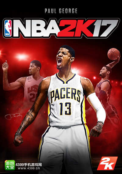 NBA 2K17普通版封面歸屬保羅·喬治 9月20日發(fā)售