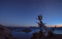 唯美藍(lán)色星空自然景觀安卓平板壁紙