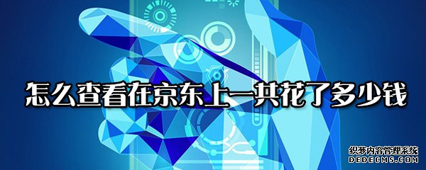 怎么查察在京東上一共花了幾多錢